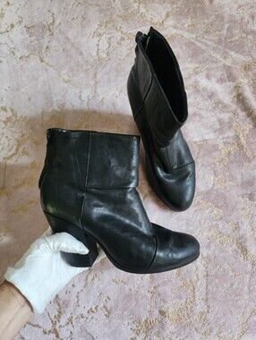 RAG & BONE | Black Women's Mid-Calf Leather Boots